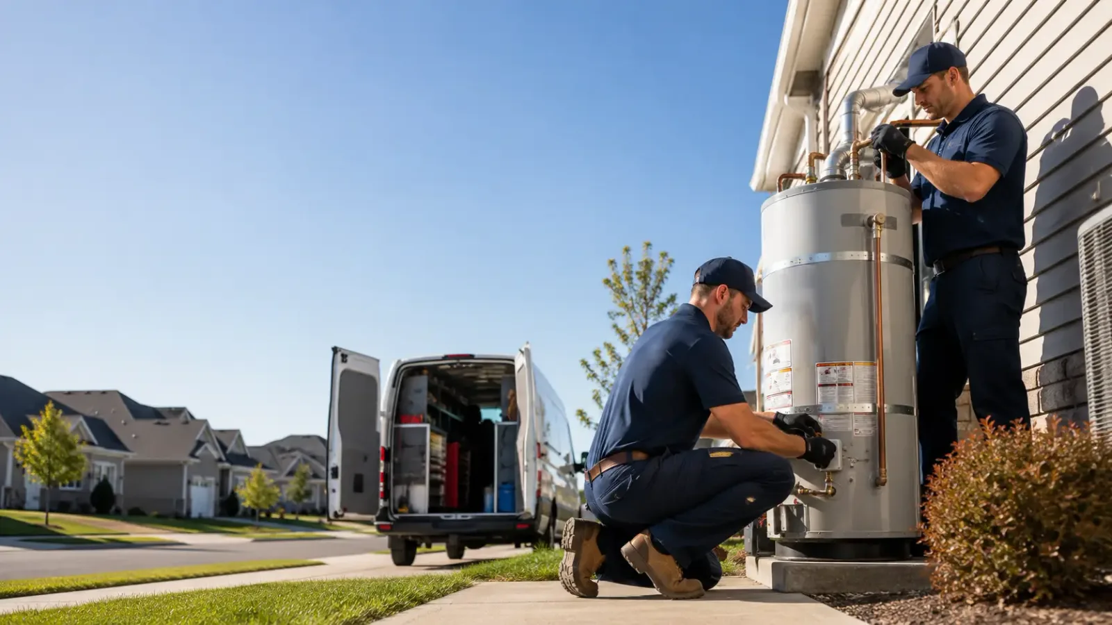 Water Heater Installation in Levering, MI